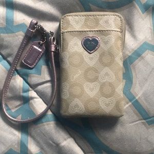 Coach wristlet